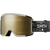 Smith Skibrille Squad ChromaPop Unisex Sun Black Gold Mirror Chalk Space Invader