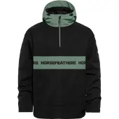 Horsefeathers Gordie Jacke (schwarz/eisberggrün) - L