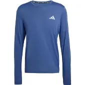 Adidas Laufshirt "RUN ESS LS M" für Erwachsene, sportlicher Stil, aus Polyester