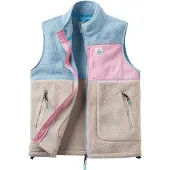 Passenger - Women's Fairbanks Recycled Sherpa Gilet - Fleeceweste Gr L bunt
