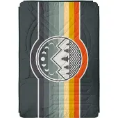 Voited Fleece Outdoor Camping Fleecedecke camp vibes/greengabel
