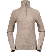 Bergans - Ulriken Lady Jumper - Merinopullover Gr M braun
