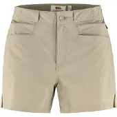 Fjällräven Kurze Hose High Coast Lite Damen Fossil-Größe 38
