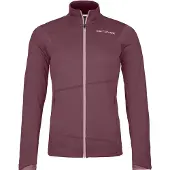 Ortovox - Stretch-Fleecejacke aus Merinowolle mit Reißverschluss &ndash; Damen / Frau &ndash; Fleece Light Jacket W Chestnut - Fleece Light Jacket W