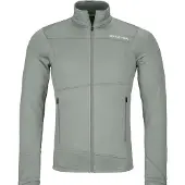 Ortovox - Leichter Stretch-Fleece aus Merinowolle mit Reißverschluss &ndash; Herren &ndash; Fleece Light Jacket M Green Sage - Fleece Light Jacket M