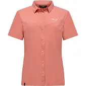 Salewa Puez Short Sleeve Shirt W desert pink (6A40) 38