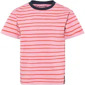Didriksons Mynta T-Shirt, Le Rand Multi Rouge, 140