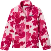 Columbia Sportswear Fleecejacke - Benton Springs II - Pink Ice Ikatblüte - - 10-12 Jahre (140-152) - Fleecejacken