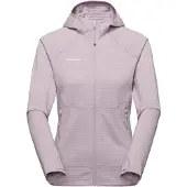 Mammut Taiss ML Damen Outdoor Midlayer Jacke mit Kapuze pink M