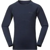 Bergans Inner:pure Merino Kids Long Sleeve navy blue (557) 122