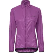 Vaude Fahrradjacke "Womens Matera Air Jacket" ohne Kapuze mit hochschließendem Kragen, winddicht und wasserabweisend, Slim Fit