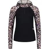 Mons Royale Women's Bella Merino Long Sleeve Hood Basisschicht-Hoodie