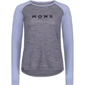 Mons Royale Women's Icon Raglan Langarmshirt