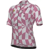 ALÉ - Women's PR-E Multiverso 2.0 S/S Lady Jersey - Radtrikot Gr L rosa