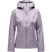 Black Diamond - Wasserdichte und atmungsaktive Jacke - W Fineline Stretch Shell Dusk Violet für Damen - Größe L - Violett