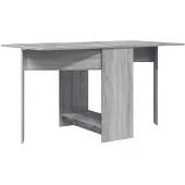 vidaXL Esstisch 138 x 70 x 73,5 cm Holzwerkstoff Grau Sonoma