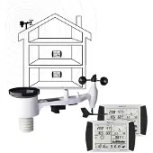 Pce Instruments Wetterstation mit Außensensor -FWS 20N-1 für den Heimbereich