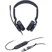 Yealink UH44 Dual UC USB-C/A Headset, Kabelgebunden, 20 - 20000 Hz, Büro/Callcenter, 162 g, Kopfhörer, Schwarz