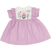 Baby Born Kleid mit Waldmotiv & Stickerei für 43 cm Puppen