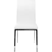 Miliboo - 2er-Set Design-Stühle Polyurethan Weiß SIMEA
