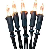 EGB LED-Lichterkette innen 35 flg. grün/bernstein