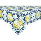 Excelsa tischdecke Amalfi baumwolle 140x180 cm bunt