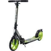 Star Scooter Alu City Tretroller klappbar ab 6 -7 Jahre | 205mm Cruising | Schwarz & Grün