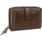 Bugatti Geldbörse Viola Ladies Zip Wallet Cognac - Grey braun