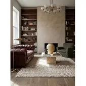 KADIMA DESIGN Teppich uni Beige 120 x 170 cm - MEDWAY
