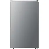 PKM Kühlschrank KHKS93ESI - silber, 94L, Freistehend, mit Kaltlagerfach, 84 cm