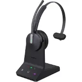 Yealink WH64 Mono UC Headset, Kabellos, 20 - 20000 Hz, Büro/Callcenter, 92 g, Kopfhörer, Schwarz