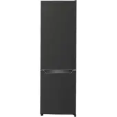 Respekta Stand Kühl-/Gerfrierkombination Gotland, Black Steel Optik
