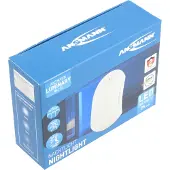 Ansmann mobiles LED-Nachtlicht NL25B, mit integriertem Dämmerungs- und Bewegungssensor, batteriebetrieben