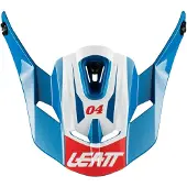 Leatt Motorradhelm Visier für GPX Helm blau/weiß Größe M/XXL
