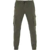 REELL - Reflex Rib Cargo - Freizeithose Gr S - Regular oliv