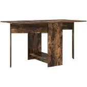 vidaXL Esstisch 138 x 70 x 73,5 cm Holzwerkstoff Geräucherte Eiche