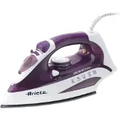 Ariete 6235/00, Trocken- & Dampfbügeleisen, Keramik-Bügelsohle, 2 m, 140 g/min, Weiß, Violett, 25 g/min