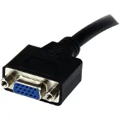 StarTech.com VGA auf DVI Monitor Adapter 20cm - VGA (15 pin) (Buchse) DVI-I (29 pin) (Stecker), 0,203 m, DVI-I, VGA, Männlich, Weiblich, Nickel