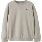 Name it Sweatshirt "NKMVIMO für Jungen mit Bündchen und klassischer Form", unifarben, casual, regular fit, Baumwollmischung, Rundhals