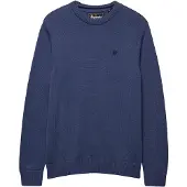 Superdry für Herren. M6110717A Preppy Baumwollpullover marineblau (M), Lässig, Baumwolle