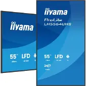 Iiyama LH5564UHS-B1AG, Digital Signage Flachbildschirm, 139,7 cm (55"), 3840 x 2160 Pixel, WLAN, 24/7