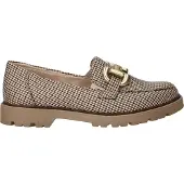 Rieker Straßenslipper(Trott) Abs.b.25 mm in beige, Gr. 38