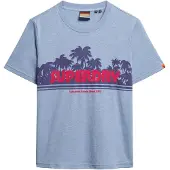 Superdry Outdoor Stripe Relaxed Kurzarm-t-shirt