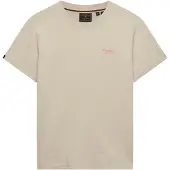Superdry Essential Stacked Logo Embroidered Kurzarm-t-shirt
