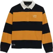 Superdry Heritage Stripe Rugby Langarm-polo