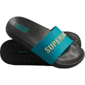 Superdry Code Logo Vegan Badesandalen