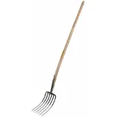 Freund Victoria Dunggabel 6 Zinken 135cm 24cm breit, Eschenstiel