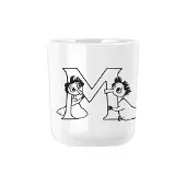 Rig-Tig - Moomin ABC Tasse - Moomin white - 0.2 l
