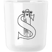 Rig-Tig - Moomin ABC Tasse - Moomin white - 0.2 l