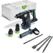 Festool Akku Kombihammer KHC 18 EB-Basic 577447 + Müllner Meißelsatz 230mm 3tlg